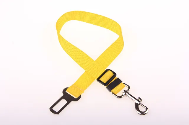 Fixed Strap Polyester Dog Strap Dog Leash Dog Leash Yellow - Shop at LoveMi