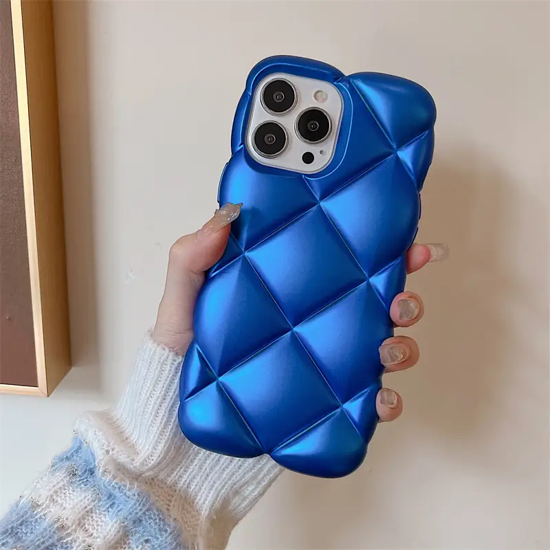 High-quality Rhombus All-inclusive Anti-fall Mobile Phone Case