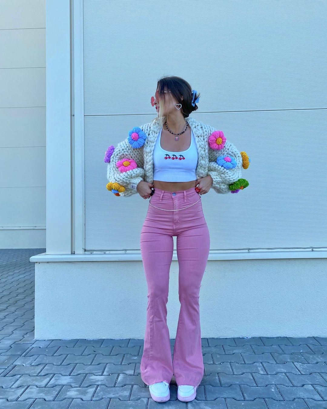 Fashion Women's Retro Slim Butt-lifting Flares