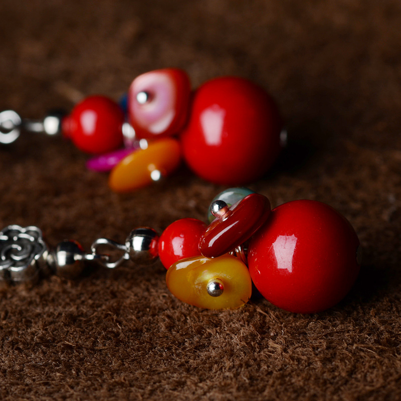 Creative Ethnic Style Jewelry Stall Source Of Wholesale Earrings