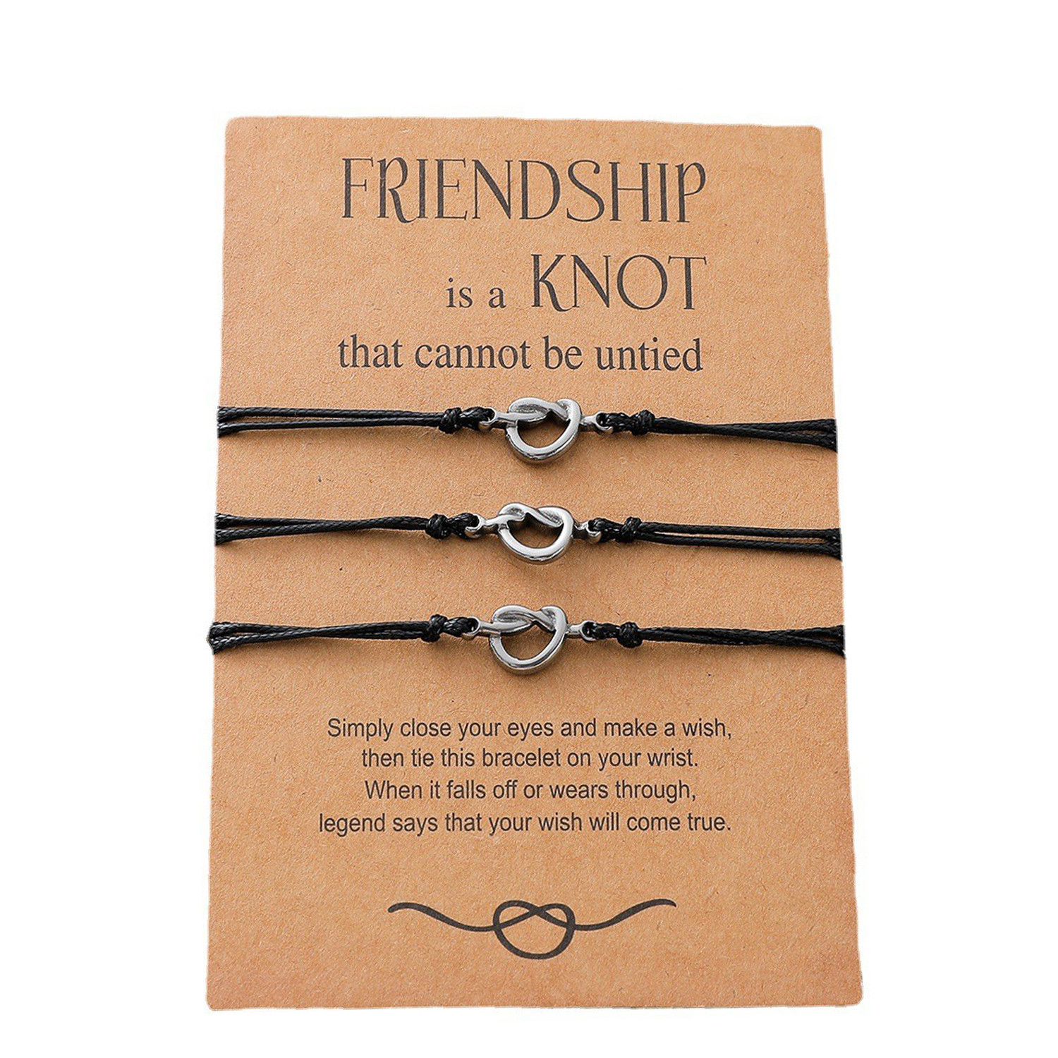 Friendship Card Bracelet European And American Fashion Essential Oil