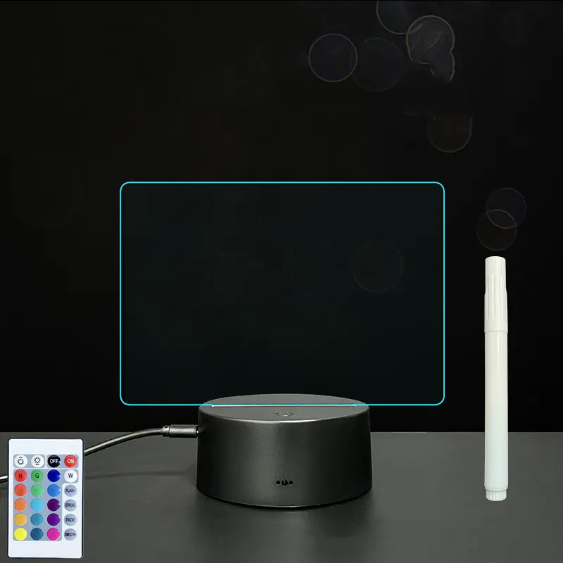3D Acrylic Board Handwriting Message LED Light