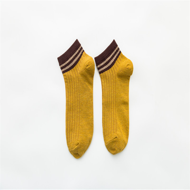 Title 15, Student Socks All-Match Rainbow Breathable Stoc...