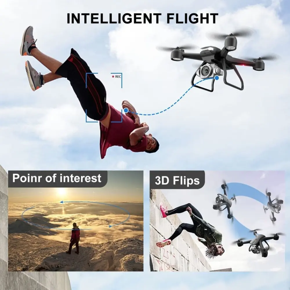 V14 Professional Drone 6K HD Dual Camera