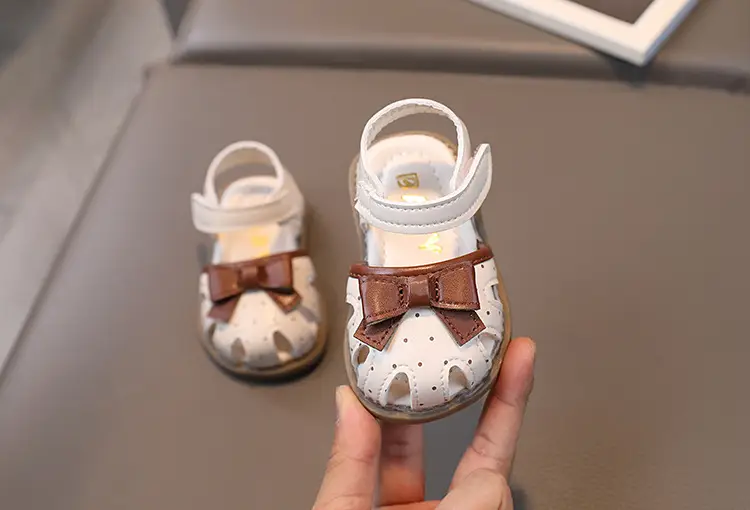 Girl Toddler Bow Old Breathable Baby Girl Sandals