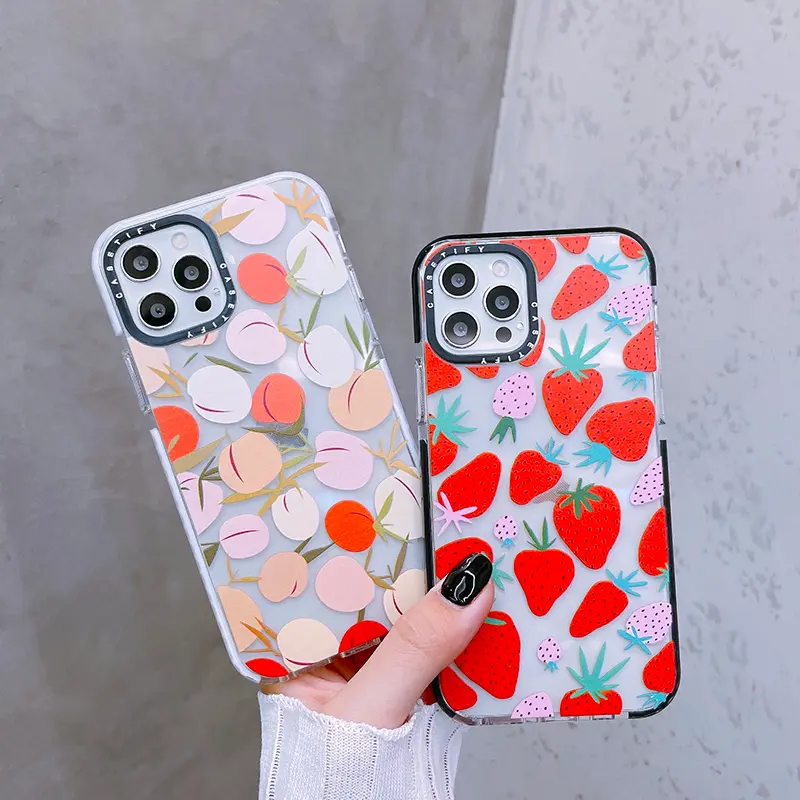 Mobile Phone Shell Net Red Is Suitable For All-inclusive Edge Drop Silicone Ultra-thin Protective Cover For Men And Women