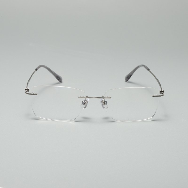 Lijia LJGOOD Pure Titanium Anti Blue Light Goggles Fashion Glasses 1816