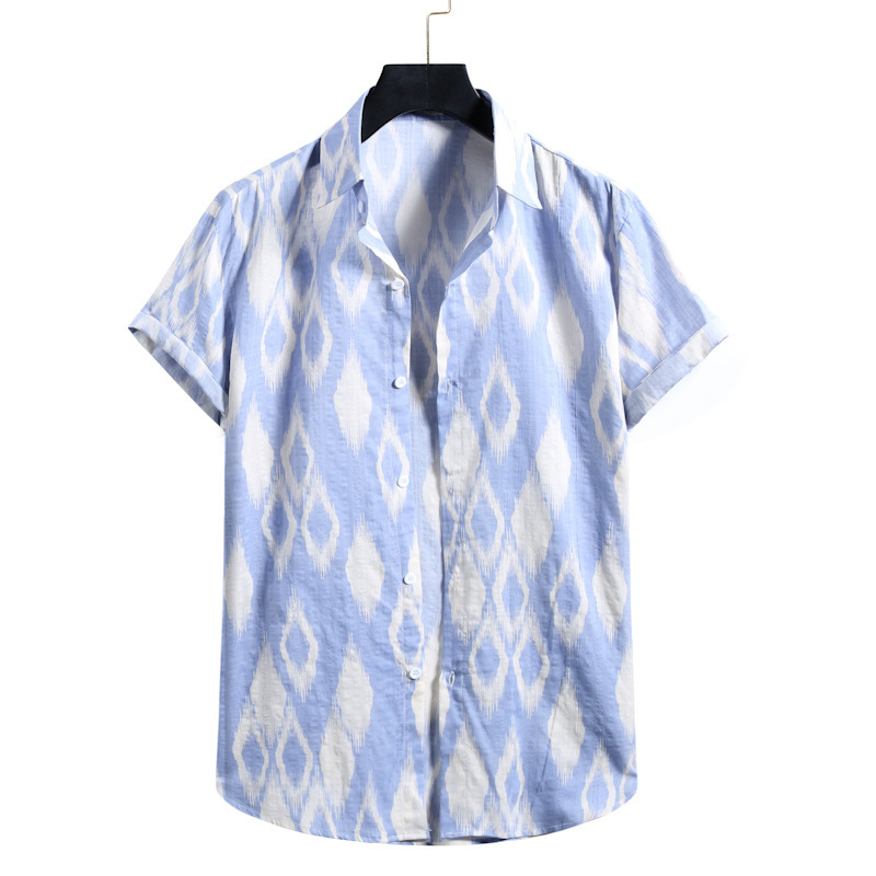 Foreign Trade Ouma Summer New Trend Printing Men's Clothing