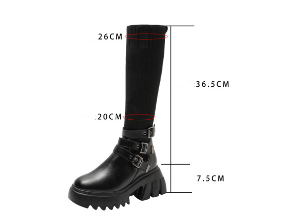 Title 11, Fat MM Was Thin Knight Boots Women