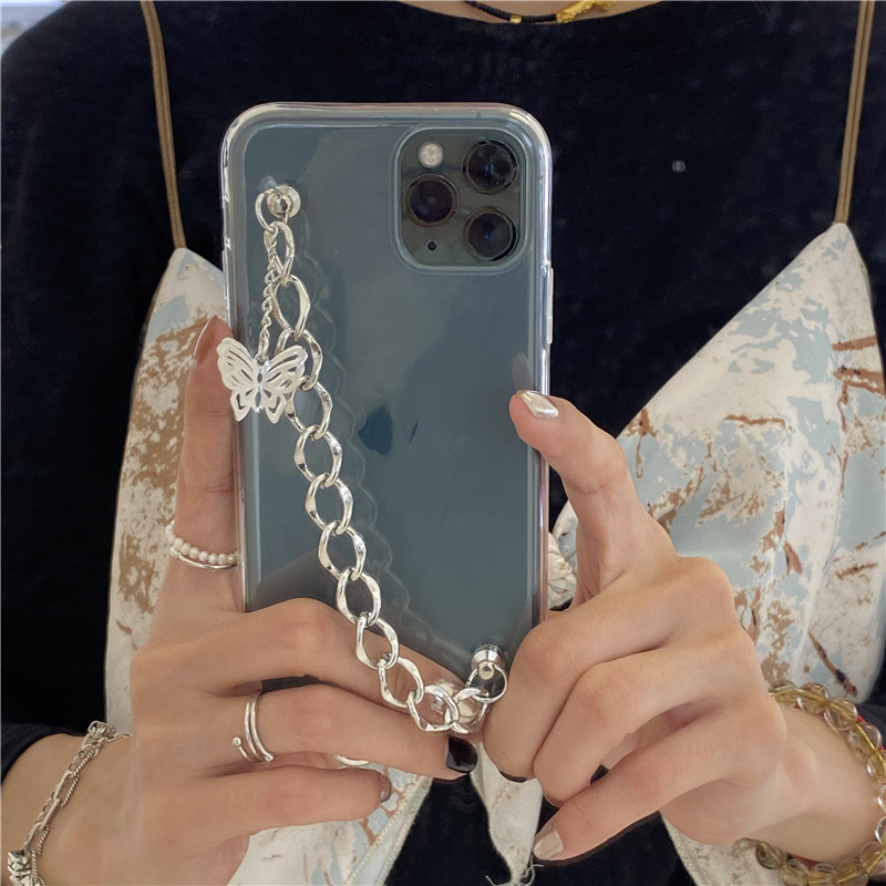 Chain Hollow Butterfly Phone Soft Case - Image 5