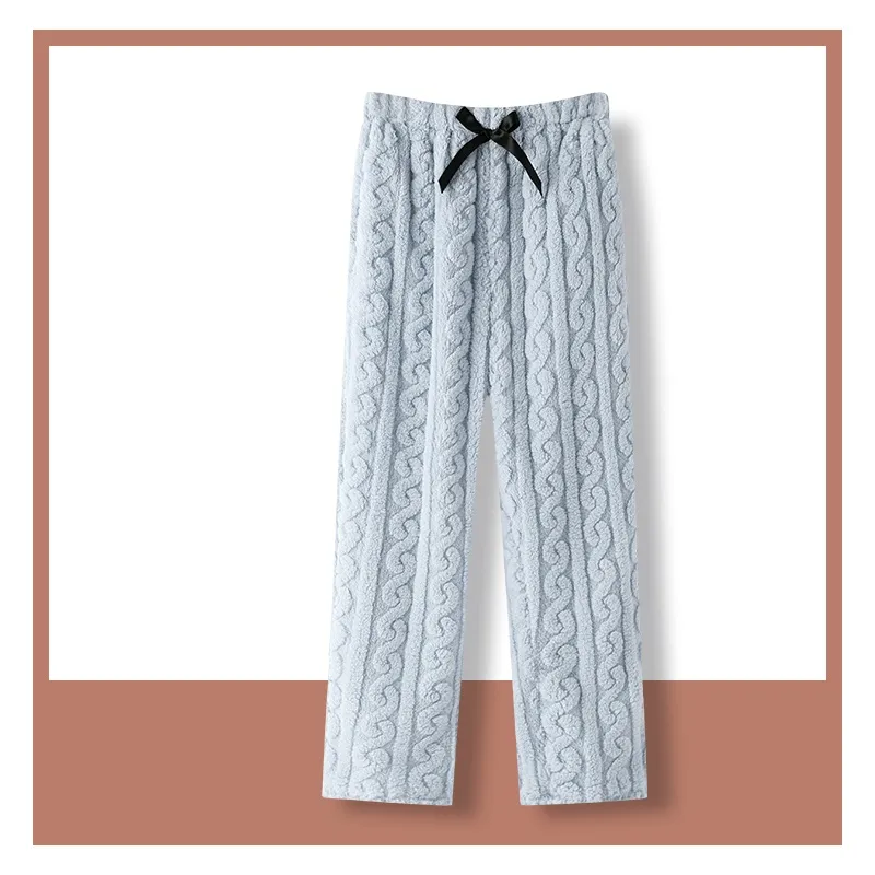 Coral Velvet Household Pajamas For Women - Coral