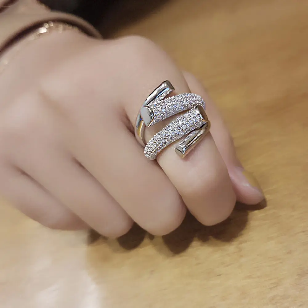 Niche Design Index Finger All-match Women's Matching Ring