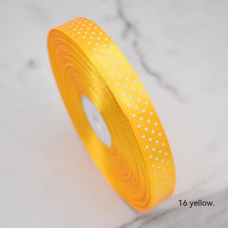 Handmade Bow Polka Dot Ribbon — foto 15