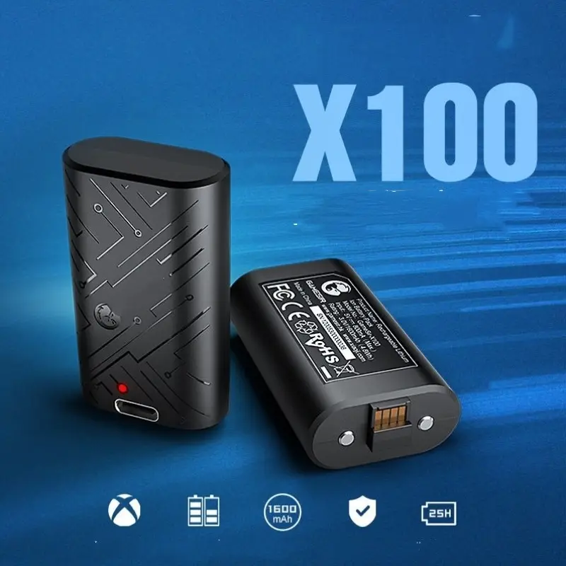 Galaxy Chick X100Xbox Controller Lithium Battery Pack
