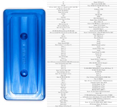 Printing Mold for 3D Mobile Phone Case
