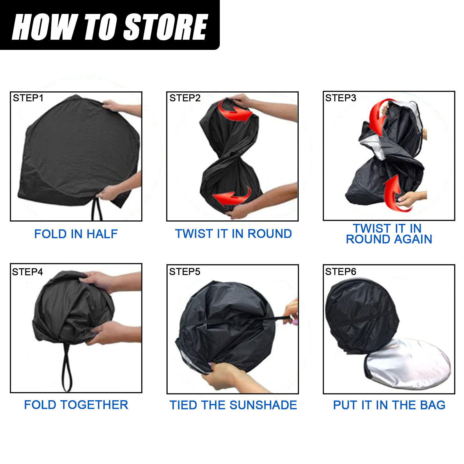 For 2016-2025 Chevy Malibu Car Front Windshield Sun Shade Reflective UVs Cover 11