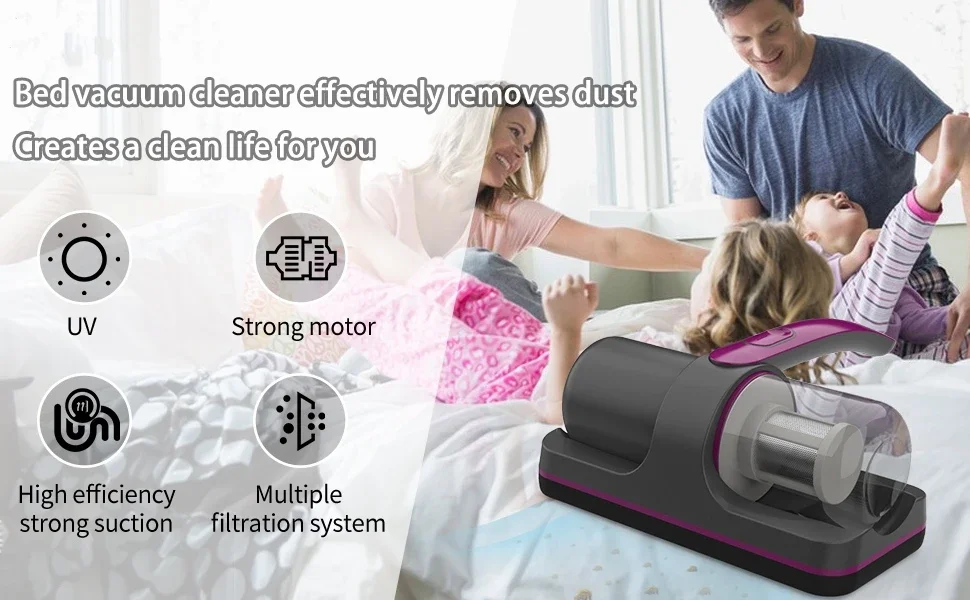 Title 9, Wireless Mattress Vacuum Cleaner Cordless Handh...