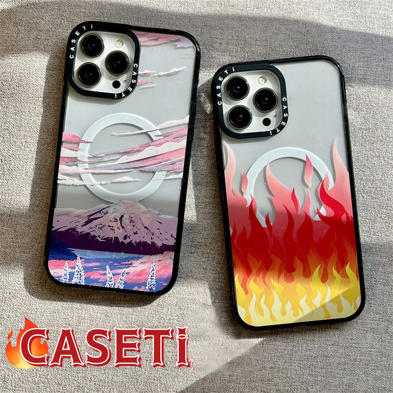 Funda magnética grafiti paisaje celular