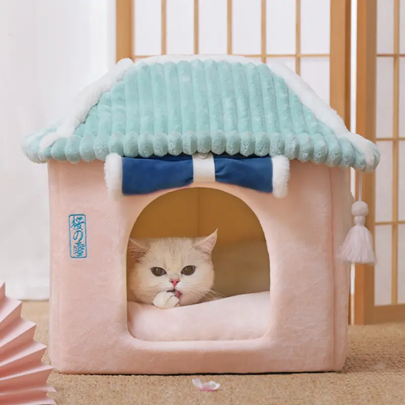 Cat House Removable And Washable Bed Pet