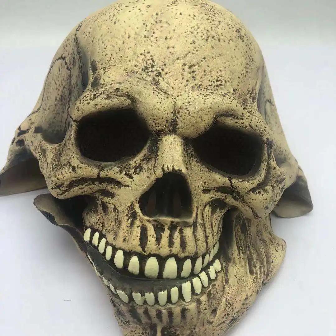 Mask Latex Headgear Horror Skull Head