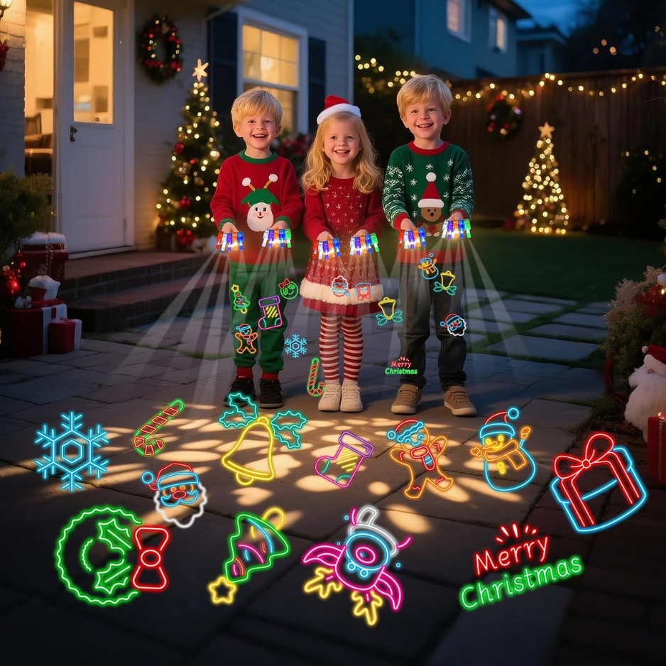 36Pcs Christmas Finger Lights Toys, Kids Party Favors & Stocking Stuffers 4