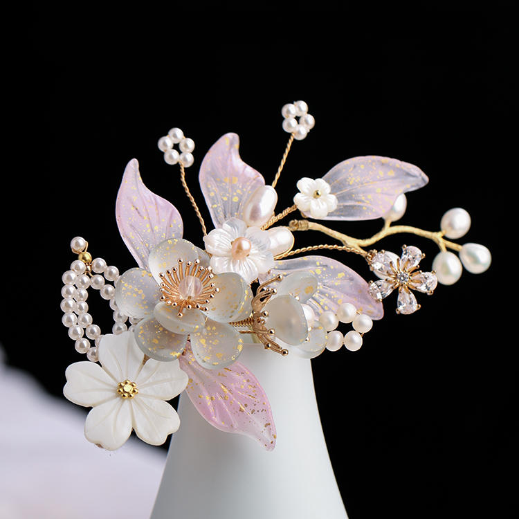 Alloy Hair Crown with Fringe, picture 7 of 10