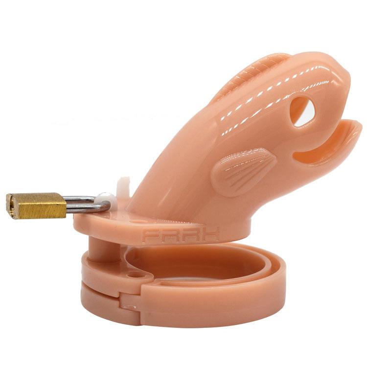 Male Plastic Chastity Lock  Toy