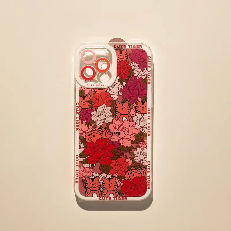 Retro Silicone Phone Case Anti-wrestling Protective Cover