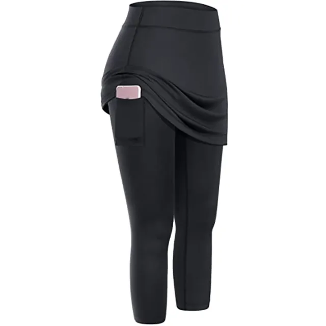Women Leggings With Pockets Yoga Fitness Pants Sports Clothing Black - Shop at LoveMi