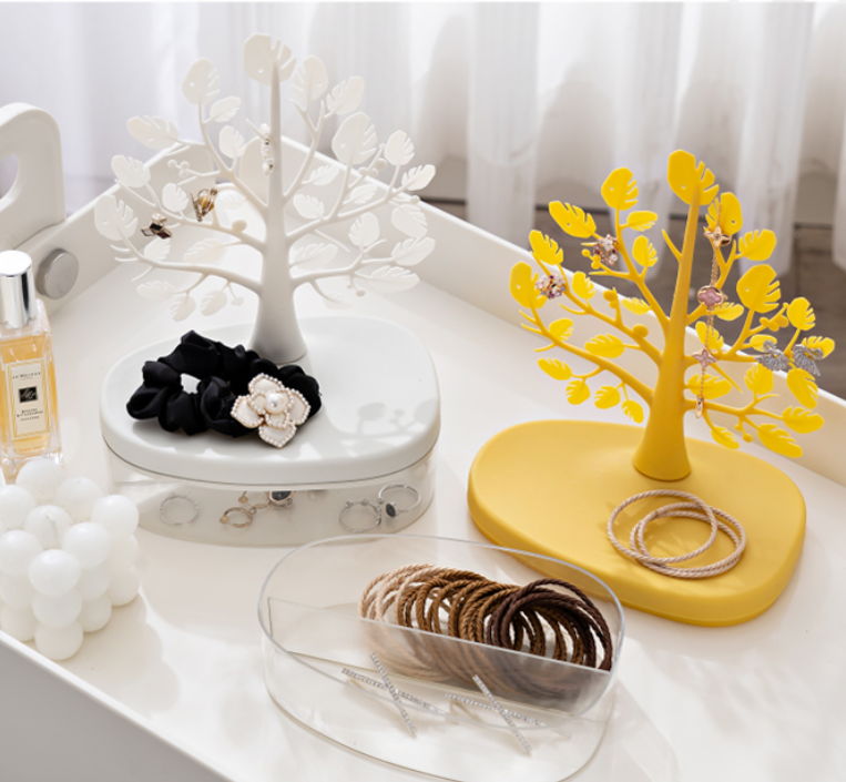 creative-tree-jewelry-storage-box-desktop-cosmetics-display-box-dustproof-plastic-storage-container-multi-functional-storage-organizer-desktop-decor