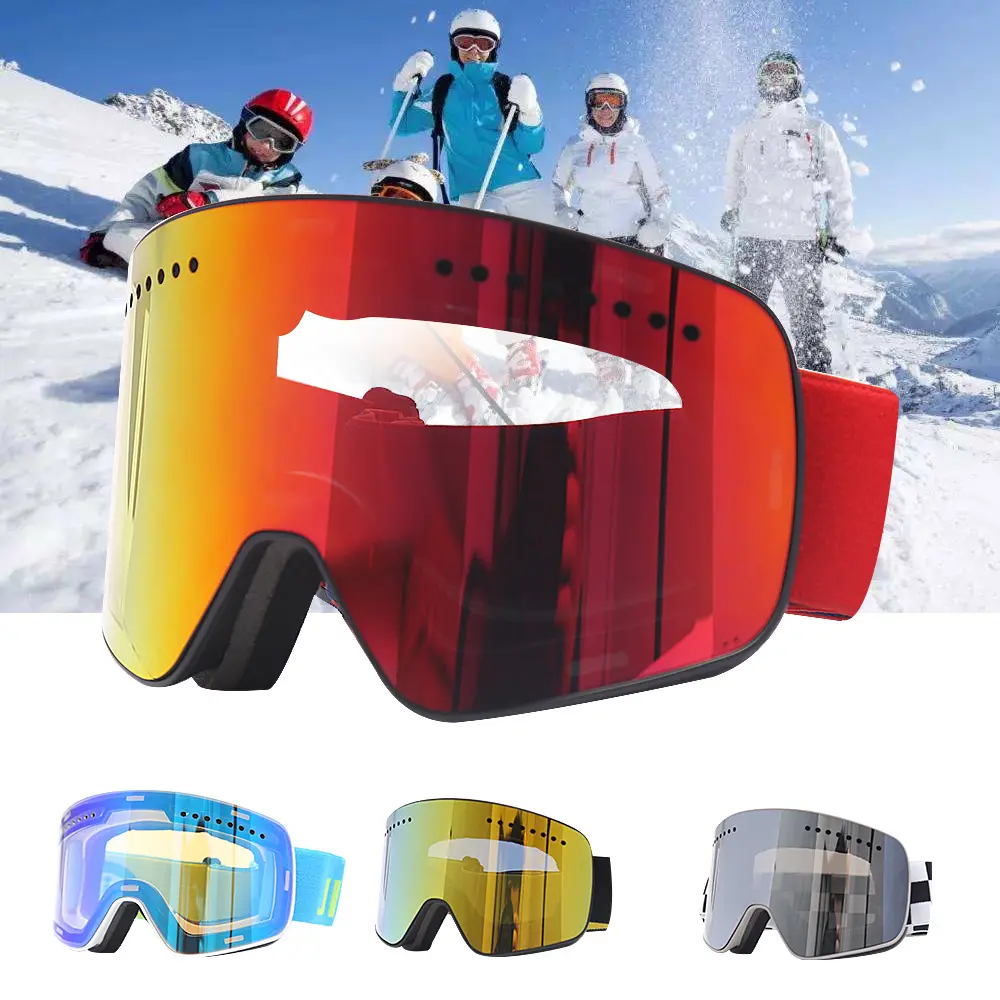 Double Italian Anti-fog Tablet Eye Protection Ski