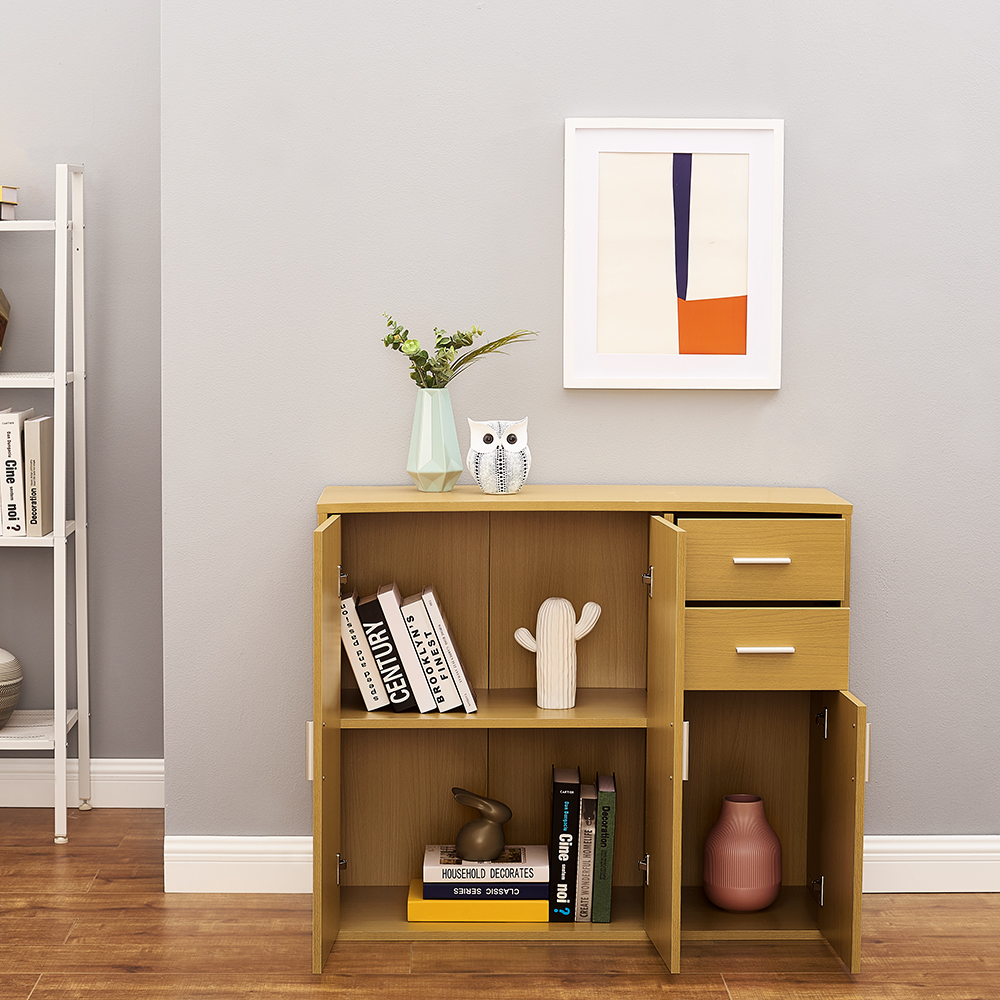 Modern Display Cabinet Cupboard Unit Sideboard Buffet Living Room Furniture — image 9