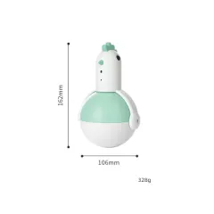 Electric Cat Toy Chicken Glass Laser Sound Cat Toy - Green - View 1