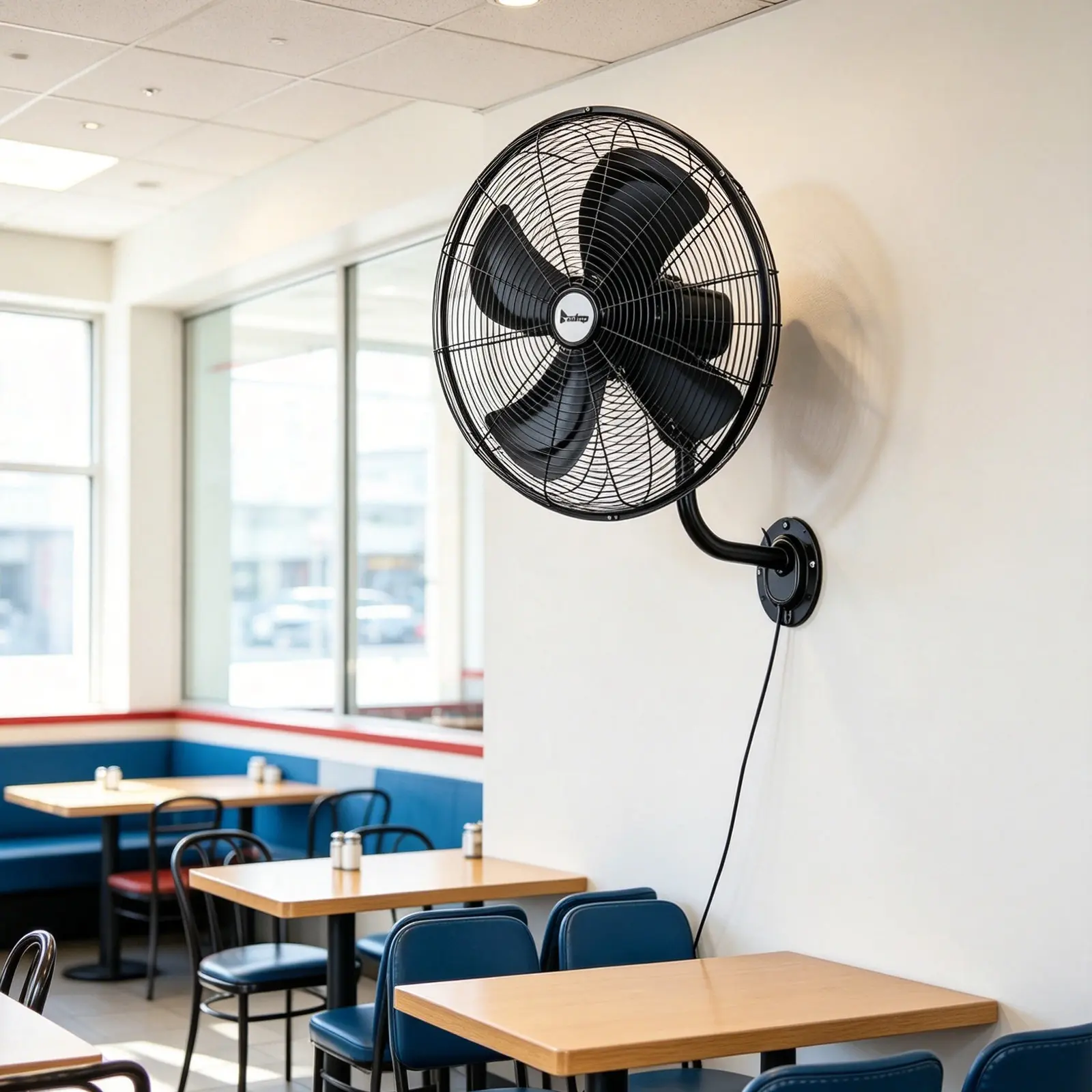 18 Inch High Velocity Oscillating Wall Mount