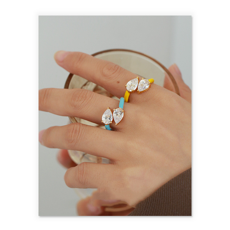 European And American Simple Fashion Net Celebrity New Bracelet Ring