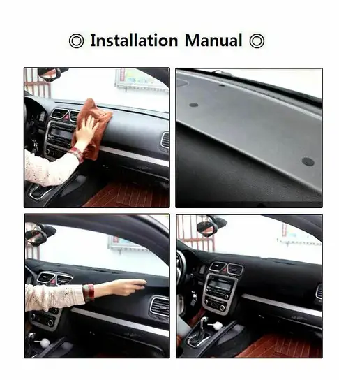 Dashboard Mat Dash Cover Carpet For 1998-2001 Dodge Ram 1500 2500 3500 Dash-Mat