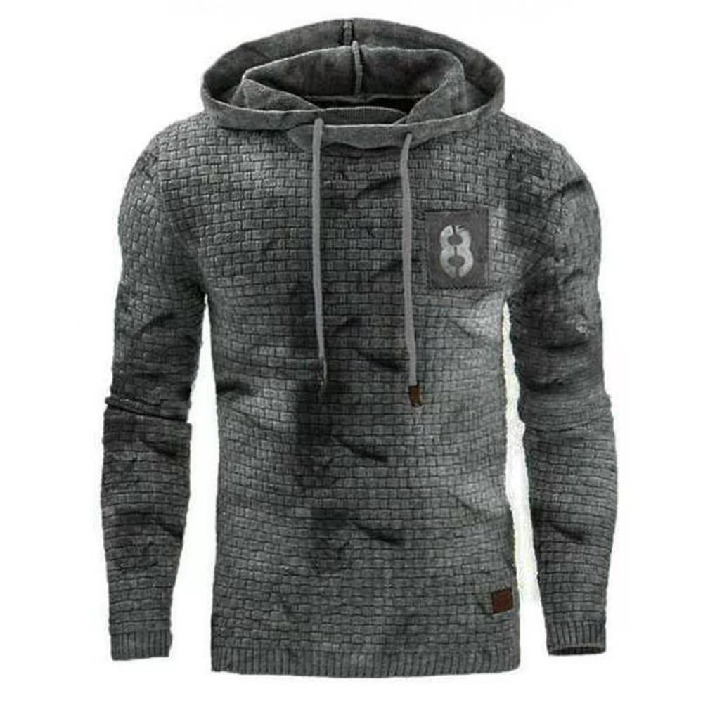 Men's Retro Sports Hoodie Sweatshirt
