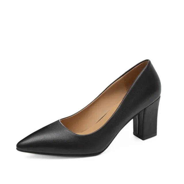 Fashion Versatile Female High Heels Black - Shop at LoveMi