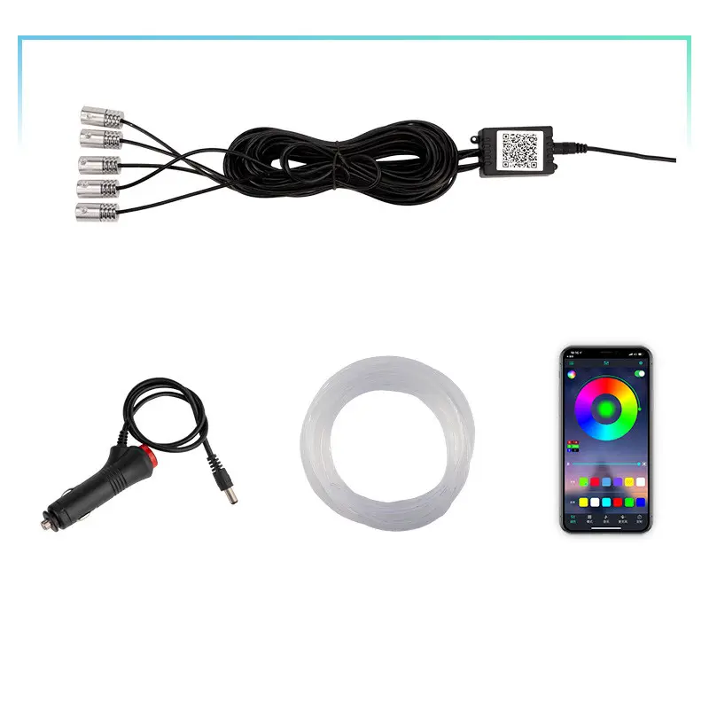 Light Guide Fiber Optic Mobile Phone APP