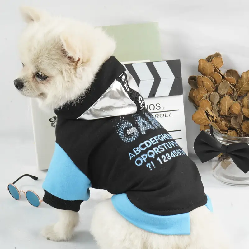 Fall Fashion Dog Cat Clothes Hooded Sweater