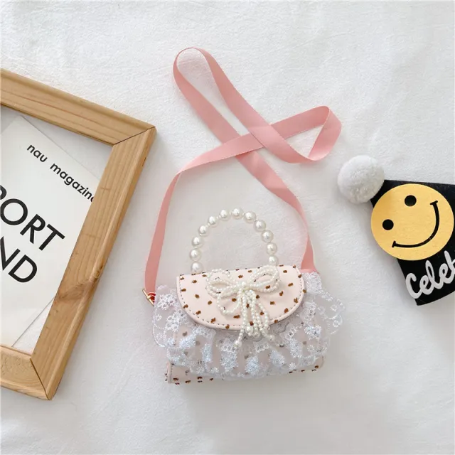 Fashionable One Shoulder Crossbody Bag Cute Cartoon Pink - Shop at LoveMi