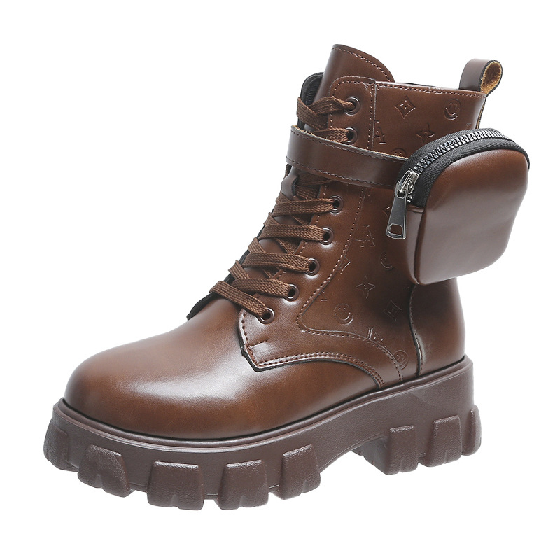 Martin Boots New Female Autumn Thick-soled British Style