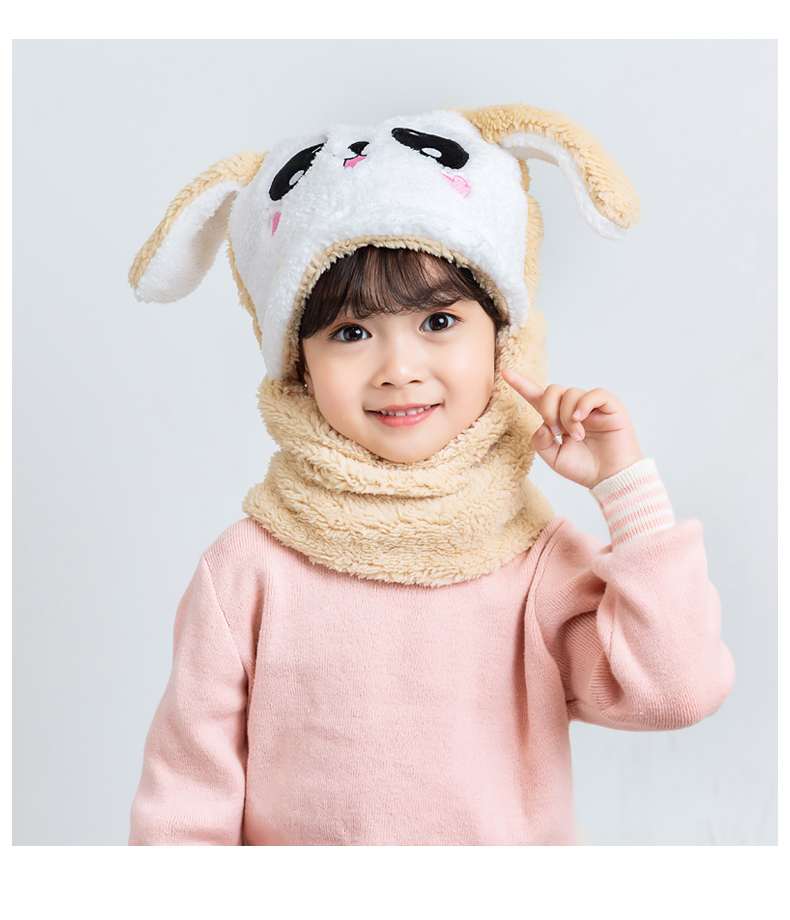 Title 13, Thick warm plush parent-child ear protection ca...