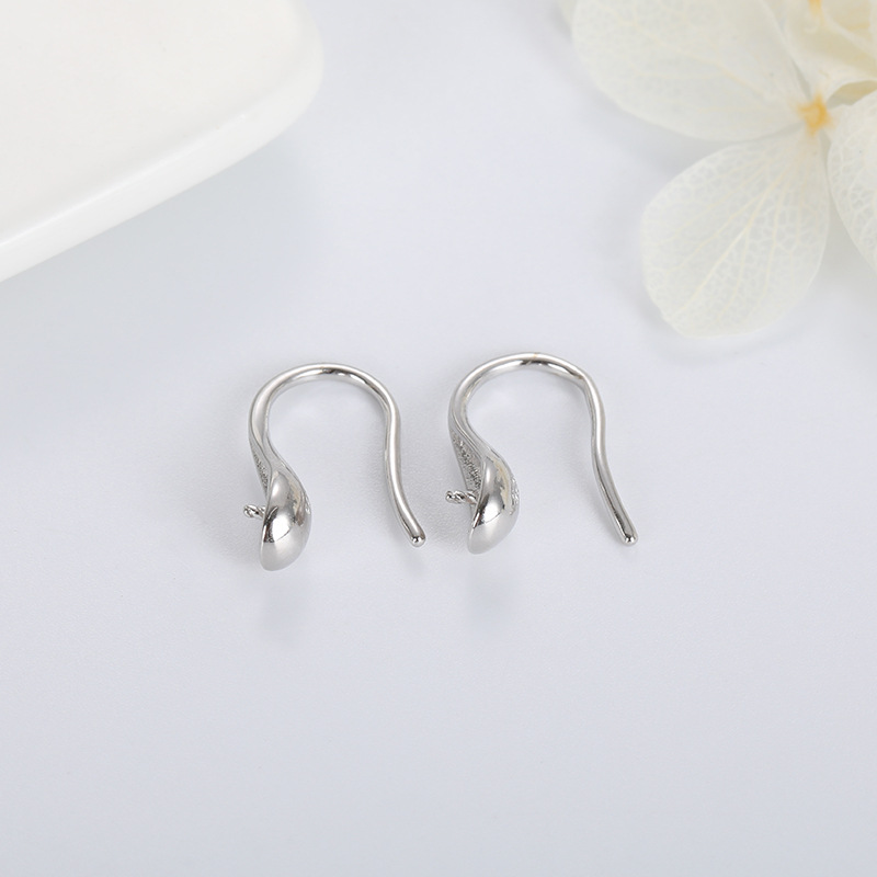 Title 3, Pearl Earrings Silver Accessories Empty Holder