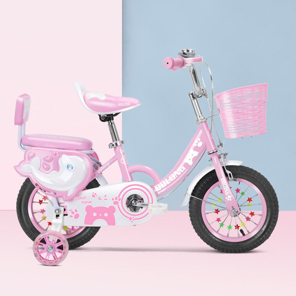 12-16Inch Kids Bike For 2-10 Years Old Children Girls Bicycle Cycling Stabiliser — image 7