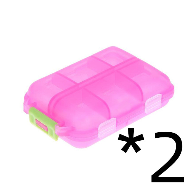 New Travel Convenient Medicine Pill Box Grids Pills Dispen - Image 10