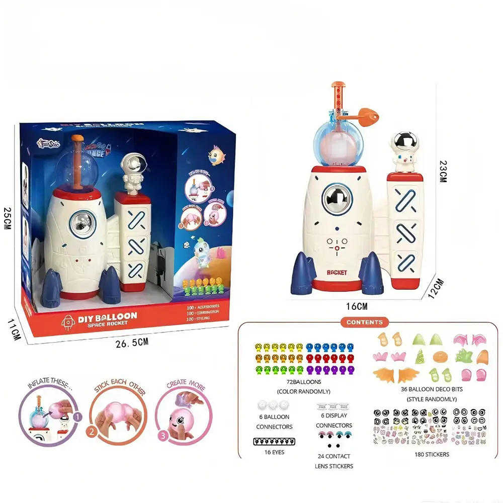 DIY Space Magic Balloon Craft Kit, Sticker