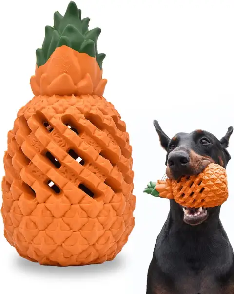 Dog Toys for Dogs Pineapple Dog Chew for Aggressive