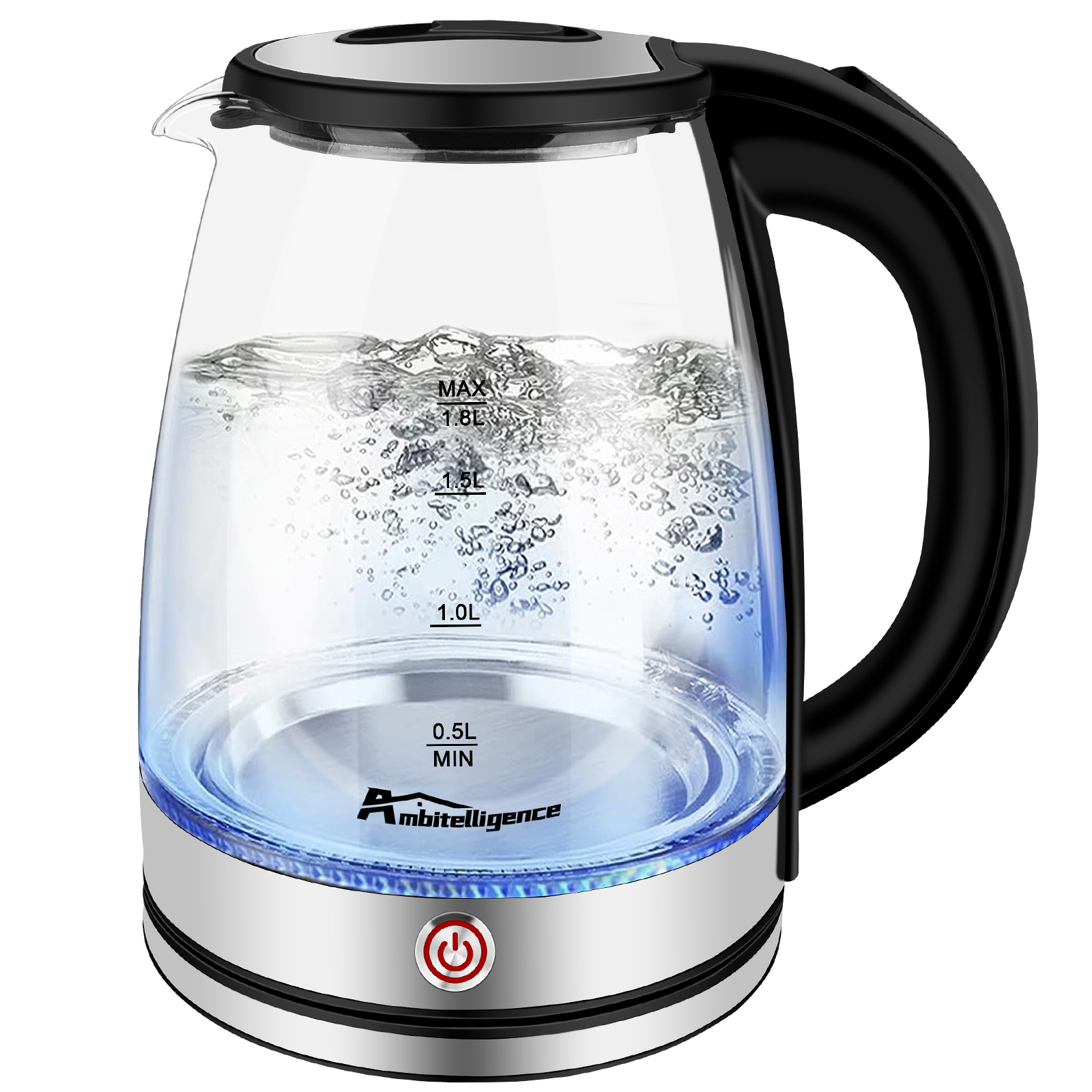 1.8L Glass Electric Kettle with Keep Warm. BPA Free Materials, Keep Temperature Function, Fast Boil, Automatic shut-off, Easy to Clean. Image source: https://cf.cjdropshipping.com/dc36268c-ab29-4312-be60-d1573b4f4e7d.jpg