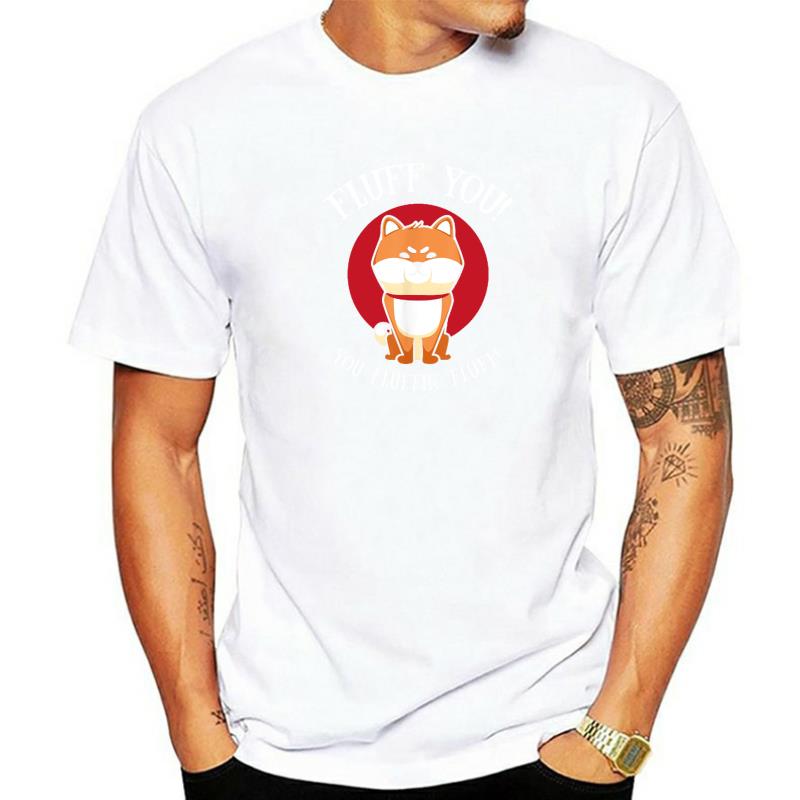 Title 7, T-shirt da uomo Hip Hop Casual Funny Shiba Inu,...